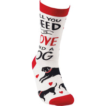 Load image into Gallery viewer, All You Need Is A Dog Socks (Women's)