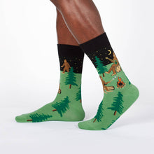 Load image into Gallery viewer, Camp Out Sasquatch Socks (Men's)