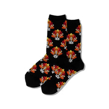 Load image into Gallery viewer, Turkey Dog Thanksgiving Socks (Women's)