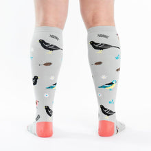 Load image into Gallery viewer, Birds Of A Feather Knee High Socks (Women's)