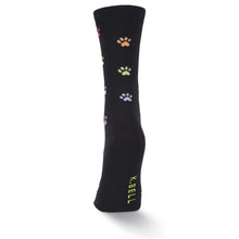 Load image into Gallery viewer, Colorful Paw Prints Socks (Women's)
