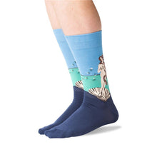 Load image into Gallery viewer, Botticelli The Birth of Venus Socks (Men's)
