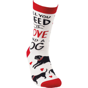 All You Need Is A Dog Socks (Women's)