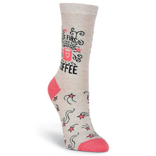 Load image into Gallery viewer, But First Coffee Socks (Women's)
