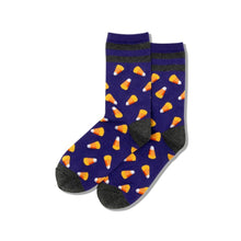 Load image into Gallery viewer, Candy Corn Halloween Socks (Women's)
