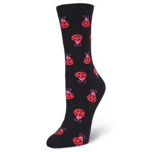 Lucky Ladybug Socks (Women's)