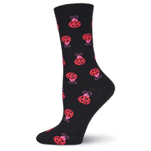Load image into Gallery viewer, Lucky Ladybug Socks (Women&#39;s)
