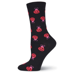 Lucky Ladybug Socks (Women's)
