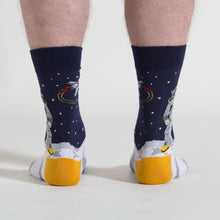 Load image into Gallery viewer, Astronaut One Giant Leap Socks (Men&#39;s)
