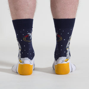 Astronaut One Giant Leap Socks (Men's)