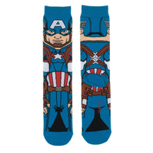 Load image into Gallery viewer, Captain America 360 Socks (Men's)
